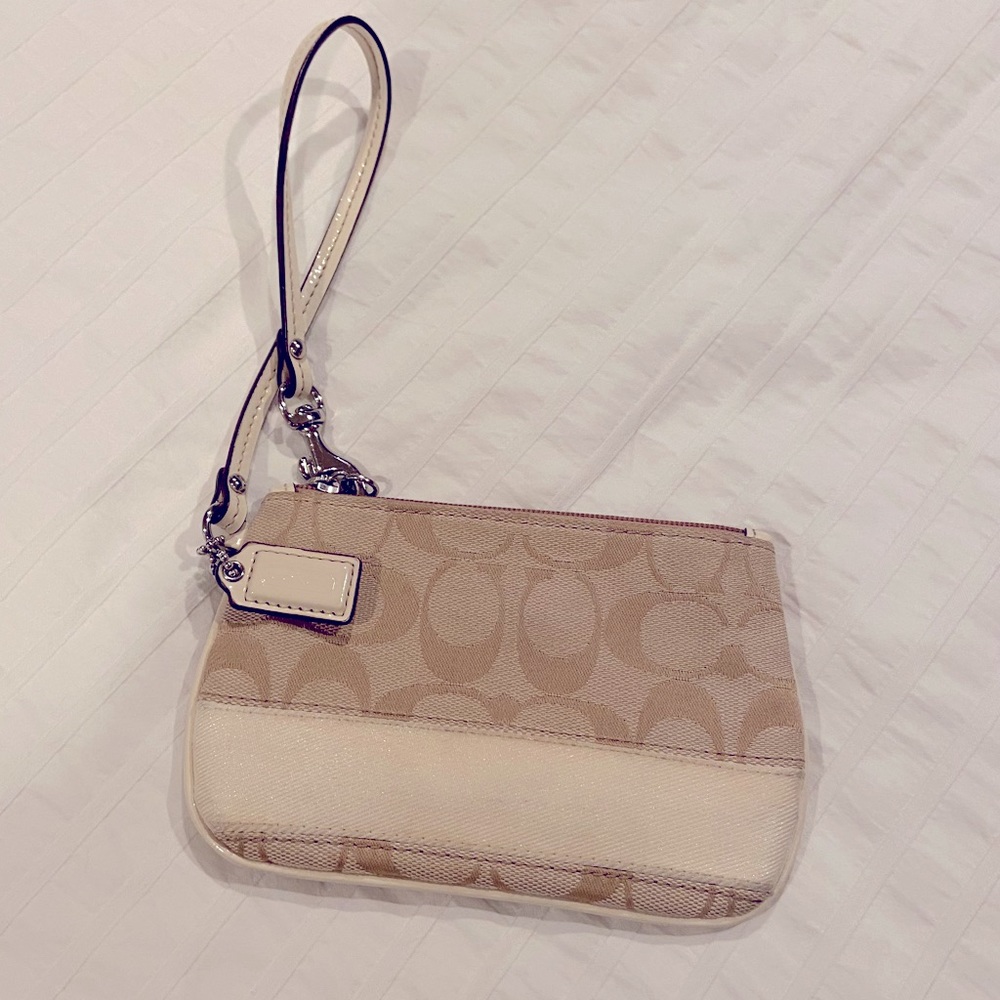 Authentic Coach wristlet